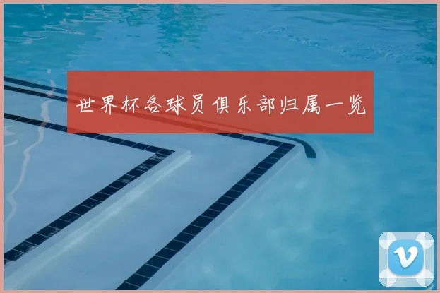 世界杯各球员俱乐部归属一览