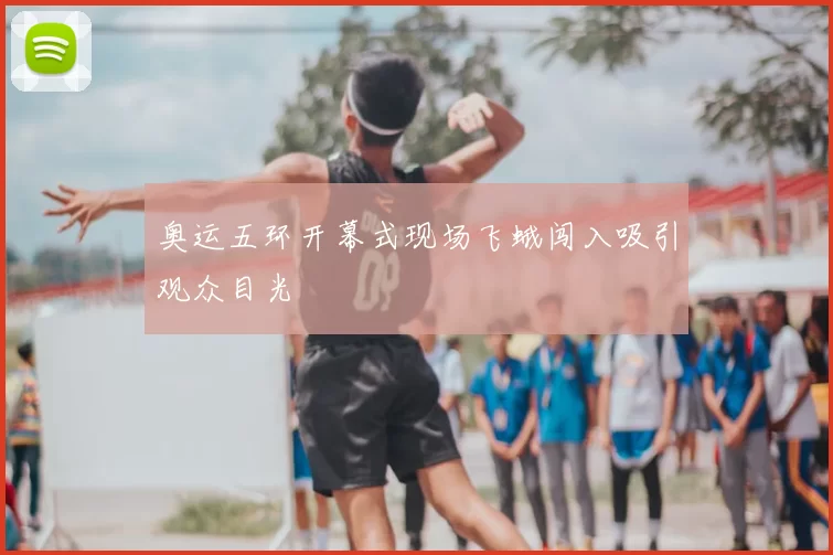 奥运五环开幕式现场飞蛾闯入吸引观众目光