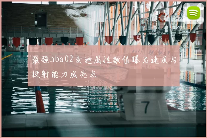 最强nba02麦迪属性数值曝光速度与投射能力成亮点